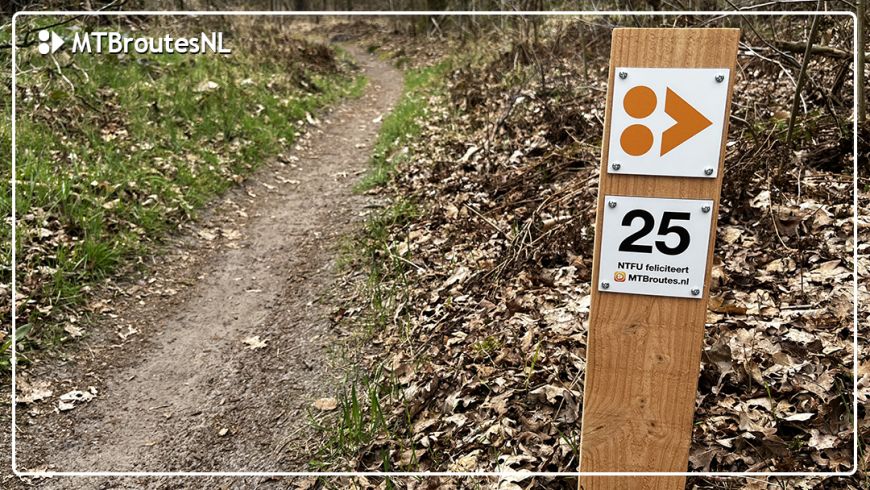 NTFU feliciteert MTBroutes.nl met 25-jarig jubileum