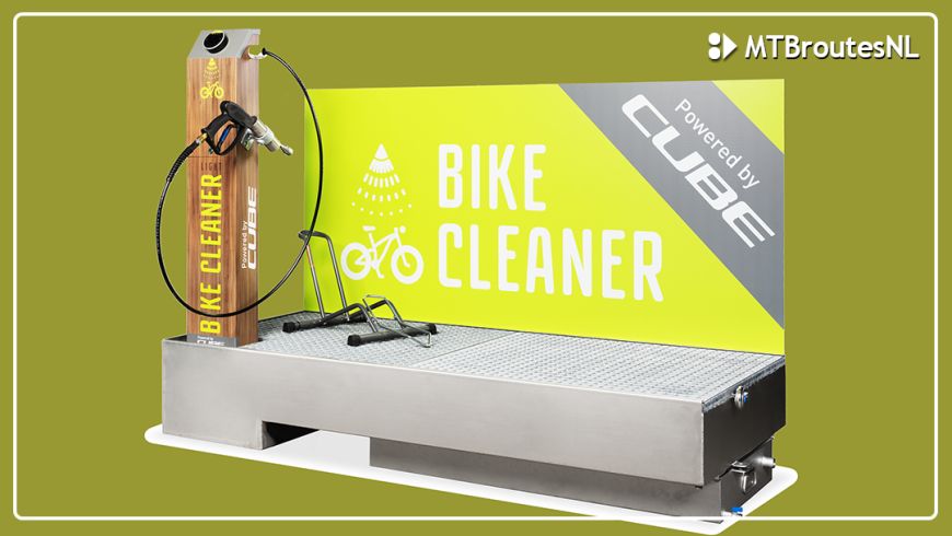 Bike Cleaner afspuitstation maakt schoonmaken op locatie makkelijker dan ooit