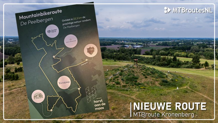 Nieuwe mountainbikeroute Kronenberg (De Peelbergen)