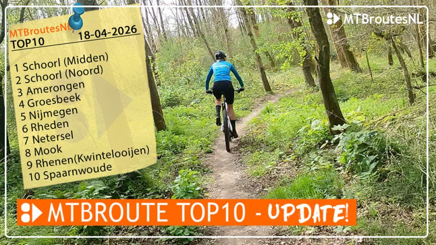 MTBroute TOP10 UPDATE 18-04-2026